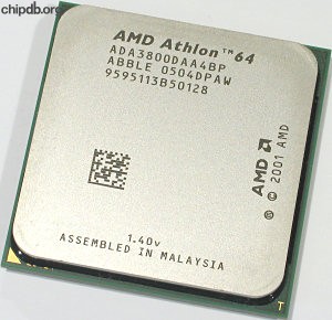AMD Athlon 64 3800+ ADA3800DAA4BP ABBLE