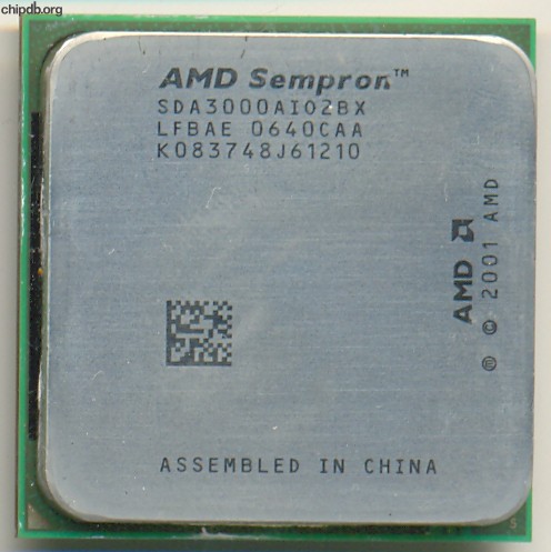 AMD Sempron 64 3000+ SDA3000AIO2BX LFBAE