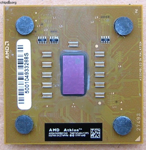 AMD Athlon XP 2600+ AXDA2600DKV4D KQYHA