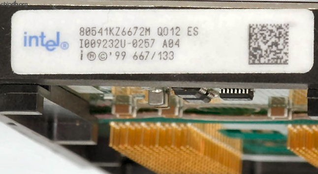 Intel Itanium 80541KZ6672M QO12 ES