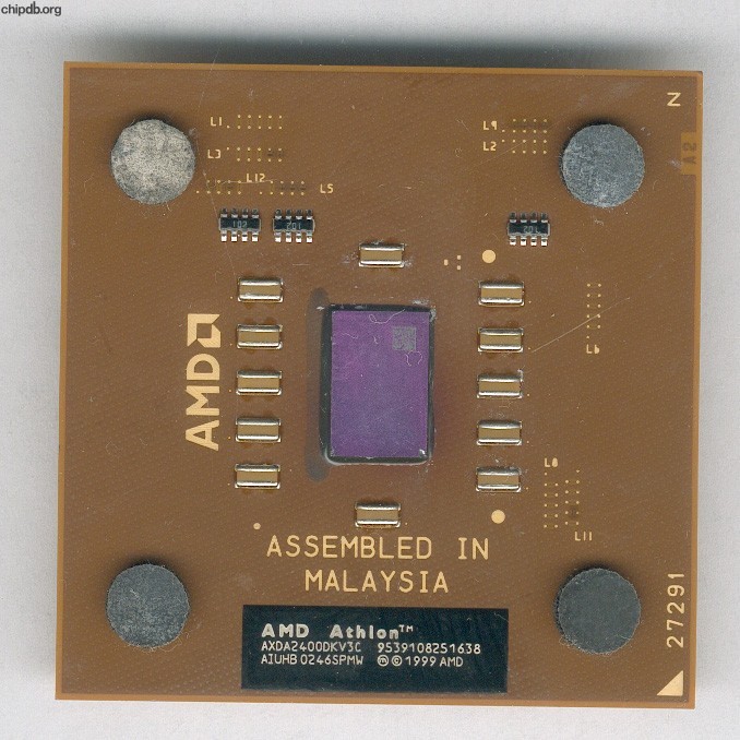 AMD Athlon XP AXDA2400DKV3C AIUHB brown
