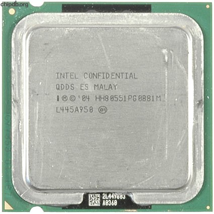 Intel Pentium 4 HH80551PG0881M QDDS ES