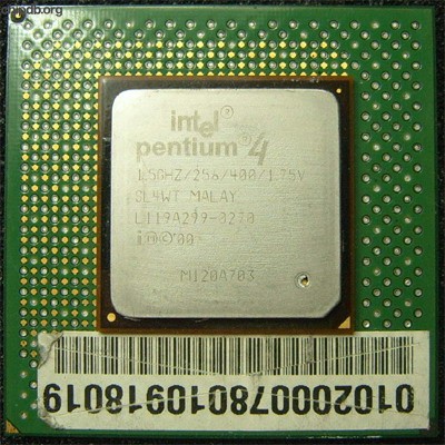 Intel Pentium 4 1.5GHZ/256/400/1.75V SL4WT MALAY