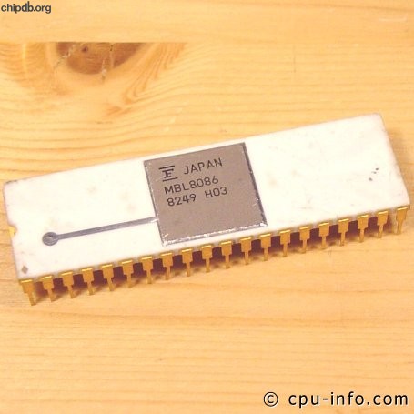 Fujitsu MBL8086 no copyright text