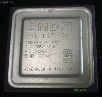 AMD AMD-K6-2+/475ADZM