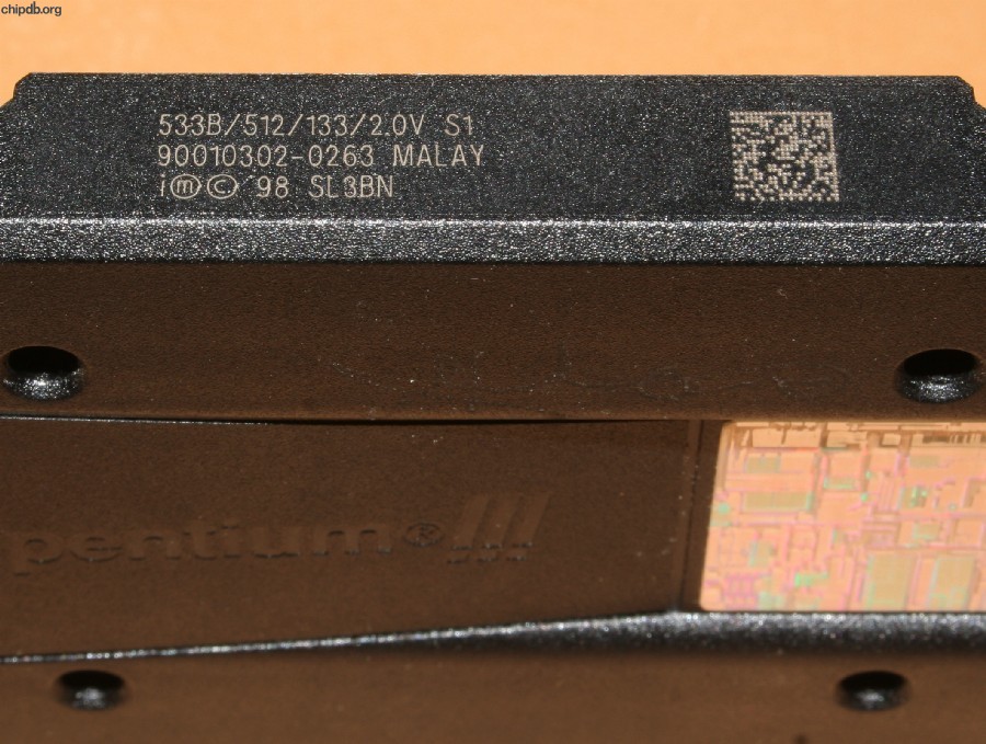 Intel Pentium III 533B/512/133 SL3BN