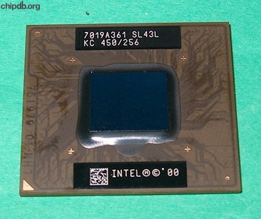 Intel Pentium III Mobile KC 450/256 SL43L