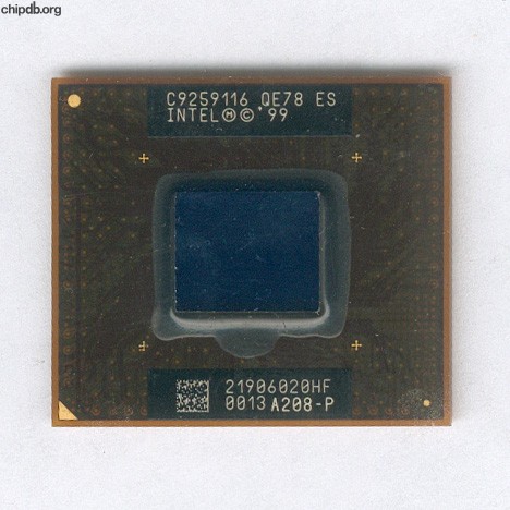 Intel Pentium III Mobile 700 256 QE78 ES