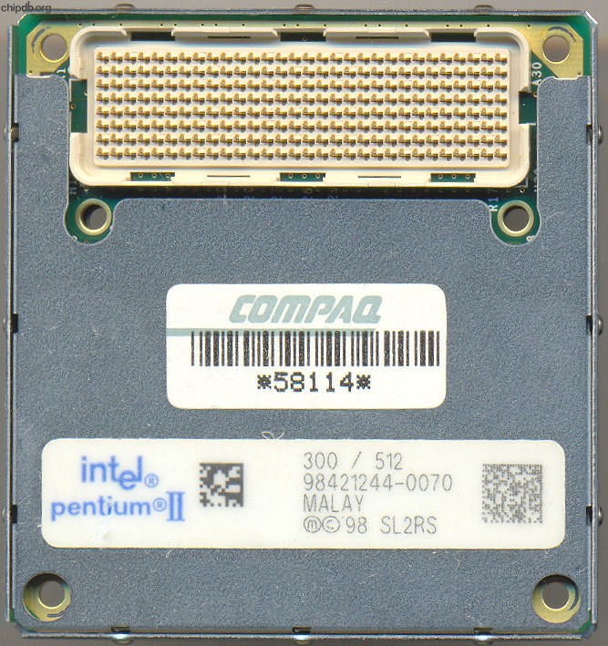 Intel Pentium II Mobile 300/512 SL2RS