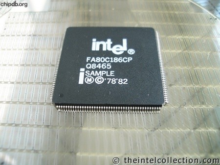 Intel FA80C186CP Q8465 ES