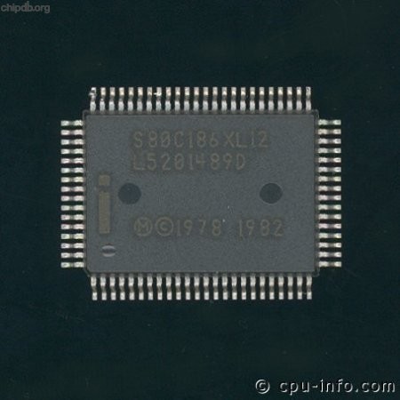 Intel S80C186XL12