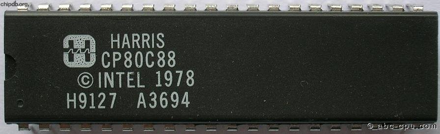 Harris CP80C88 diff print 2