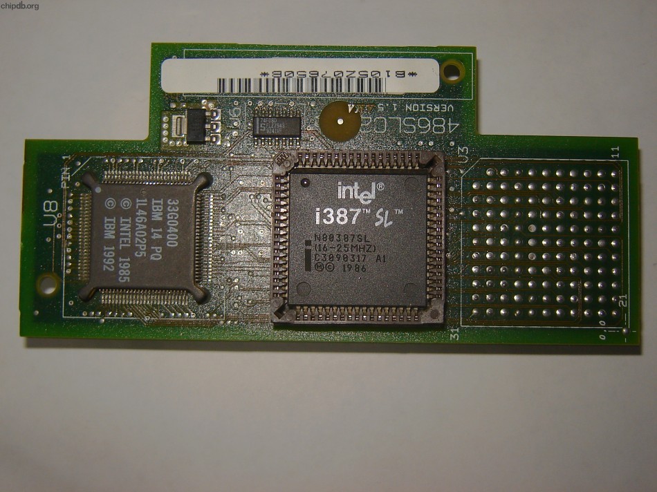 IBM 386 & Intel 80387sl
