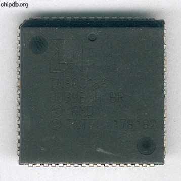 AMD IN80C188 engraved