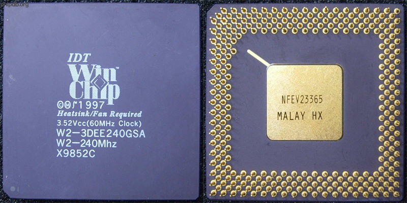 IDT Winchip2 W2-3DEE240GSA no win logo