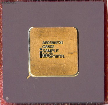 Intel A80386EXI Q8502 SAMPLE ES