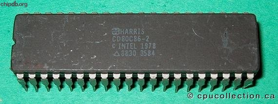 Harris CD80C86-2