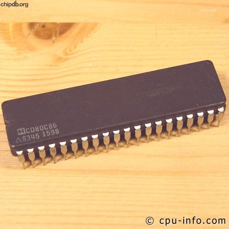 Harris CD80C86 diff print