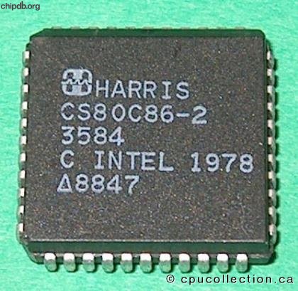 Harris CS80C86-2
