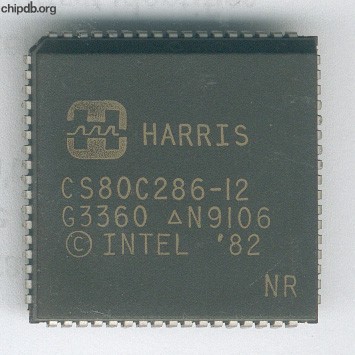 Harris CS80C286-12 milspec