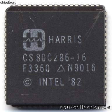 Harris CS80C286-16 milspec
