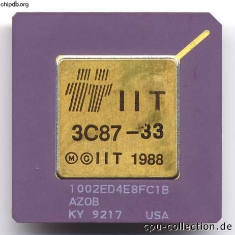 IIT 3C87-33 goldtop