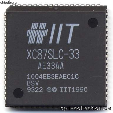 IIT XC87SLC-33 diff print 2