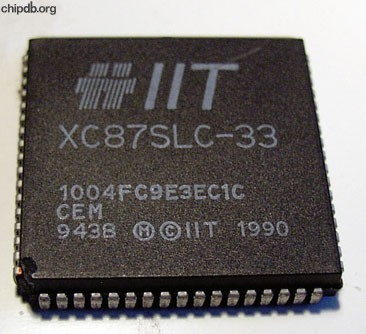 IIT XC87SLC-33
