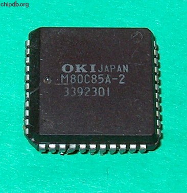 OKI M80C85A-2 plcc package