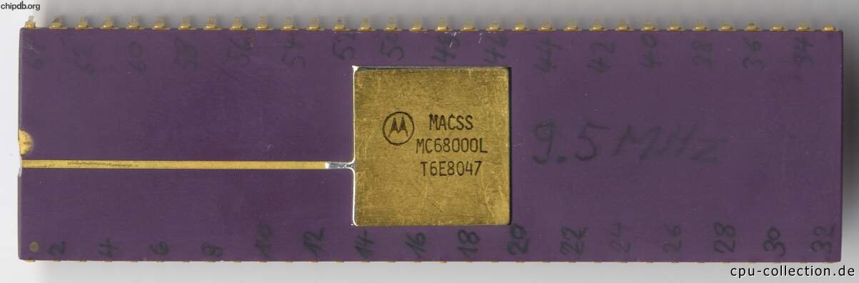 Motorola MC68000L MACSS