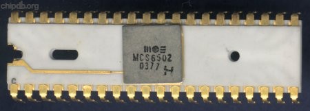 MOS MCS6502 diff package