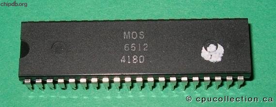 MOS 6512