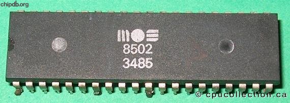 MOS 8502 diff package