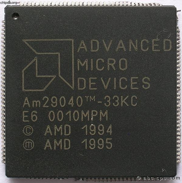 AMD Am29040-33KC