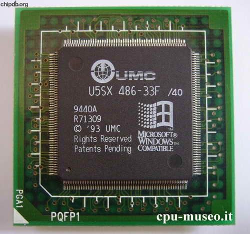 UMC U5SX 486-33F / 40