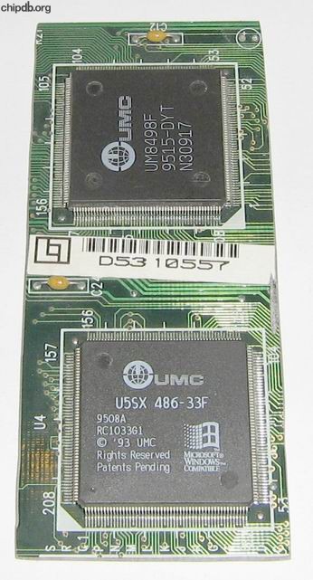 UMC U5SX 486-33F