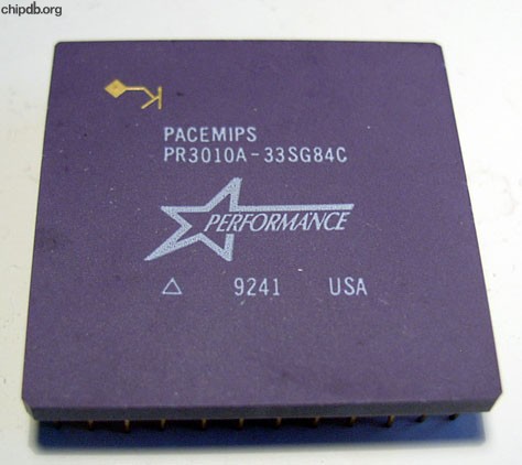 Performance Semiconductor PACEMIPS PR3010A-33SG84C