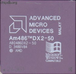 AMD A80486DX2-50 rev D AMD A80486DX2-50 rev D