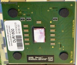 AMD Duron DHD1600DLV1C MIXJB green