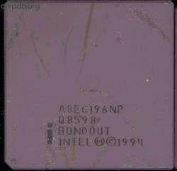 Intel A8EC196NP Q8598 BONDOUT