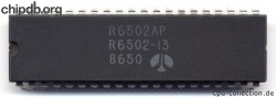 Rockwell R6502AP big logo