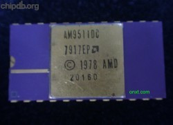 AMD AM9511DC diff print AMD AM9511DC diff print