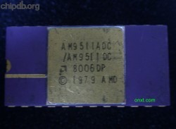 AMD AM9511ADC/AM9511DC diff print AMD AM9511ADC/AM9511DC diff print