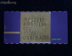 AMD C8231A AM9511A-4DC diff print AMD C8231A AM9511A-4DC diff print