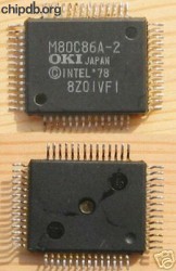 OKI M80C86A-2 PQFP