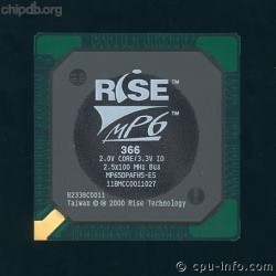 Rise mP6 366 ES BGA