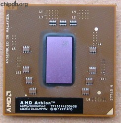 AMD Athlon Mobile XP-M 2000+ AXMS2000GXS4C AQXEA AMD Athlon Mobile XP-M 2000+ AXMS2000GXS4C AQXEA