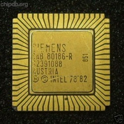 Siemens SAB 80186-R INTEL 78 82