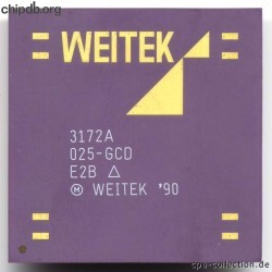 Weitek 3172A 025-GCD diff print