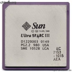 Sun UltraSPARC III SME1052B 1015MHz Sun UltraSPARC III SME1052B 1015MHz